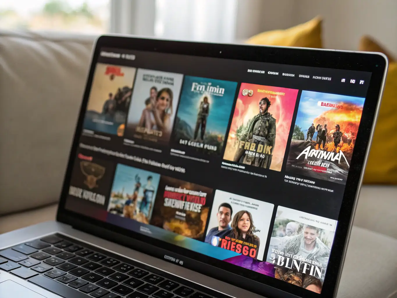 A screenshot of a movie details page on Filmes Completo, showing streaming options, ratings, and a brief synopsis.